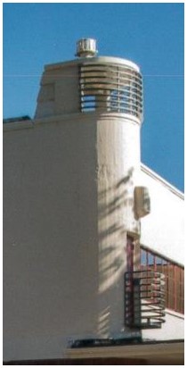 After: siren tower after rehabilitation